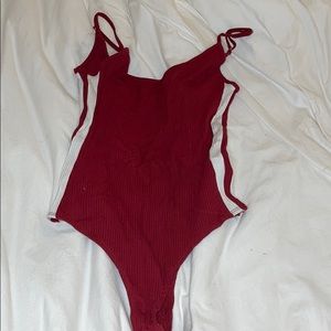 NWT red Mixology bodysuit